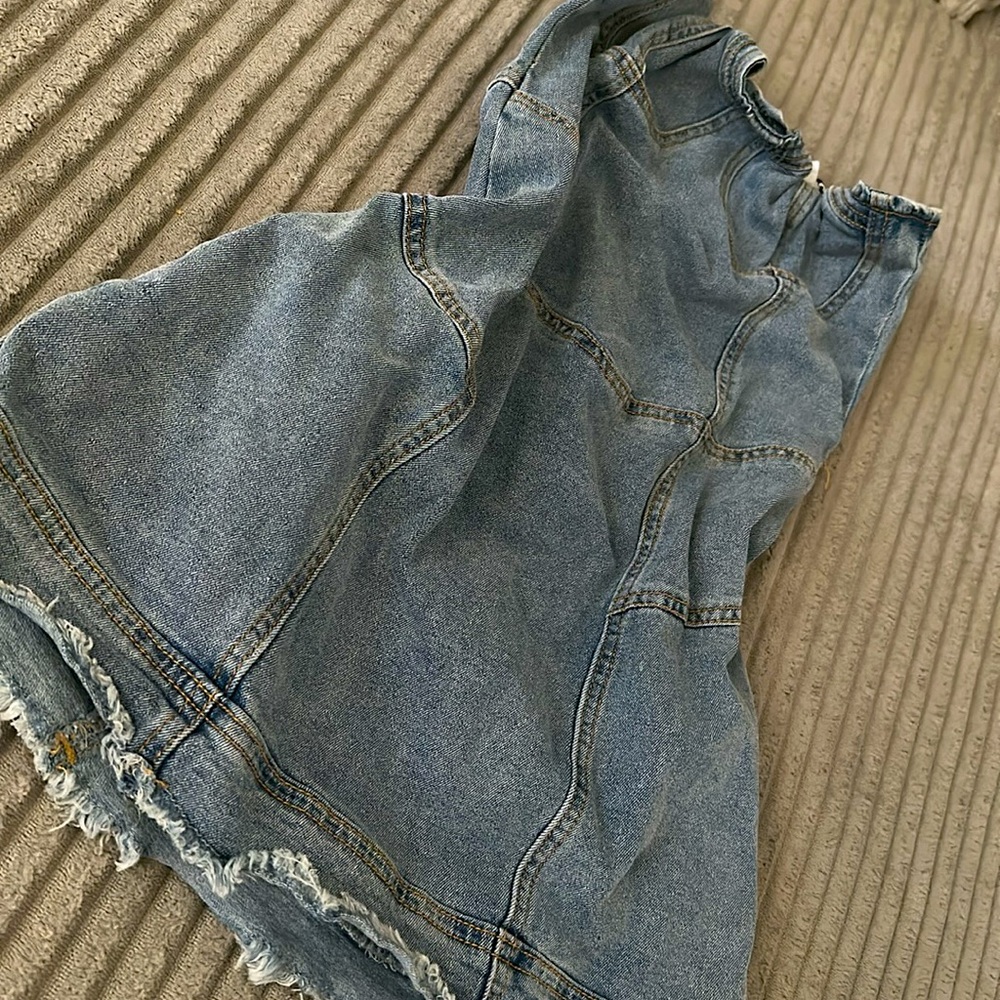 Mini Jean Dress - Picture 2 of 3